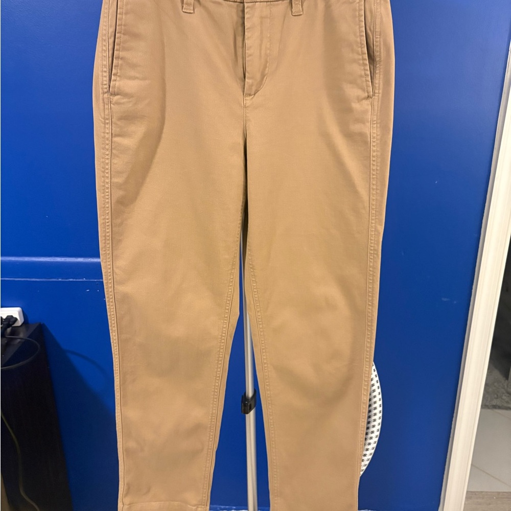 J. Crew Women's Tan High-waist Chinos